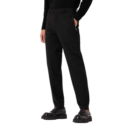 Black - Side - Emporio Armani Mens Trousers