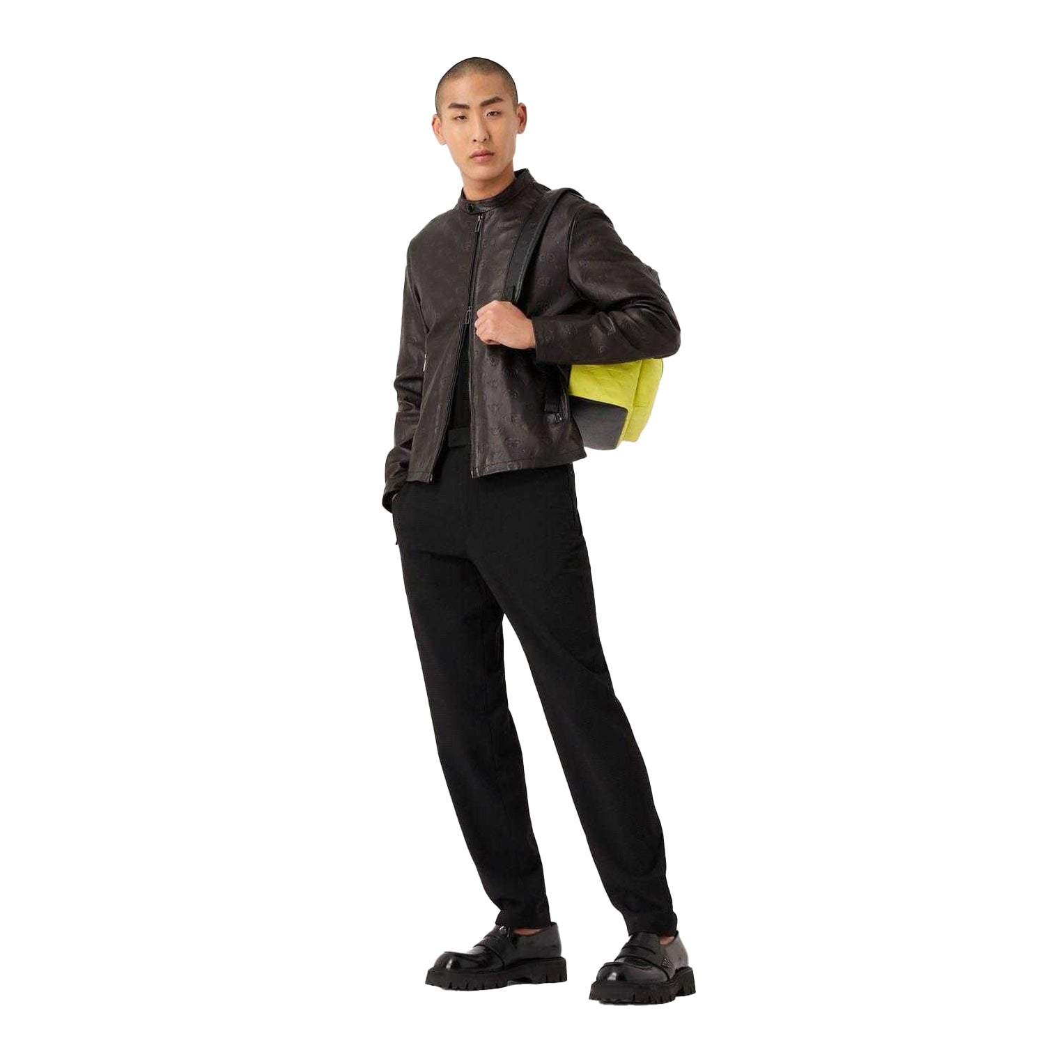 Black - Pack Shot - Emporio Armani Mens Trousers