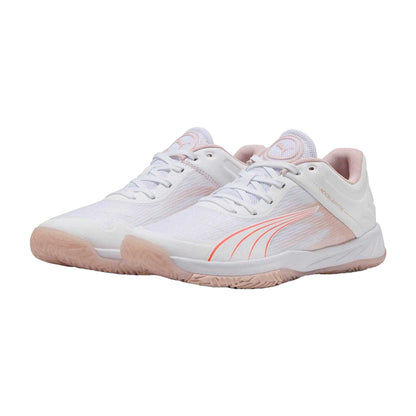 White-Yellow - Close up - Puma Unisex Adult Accelerate Turbo Trainers