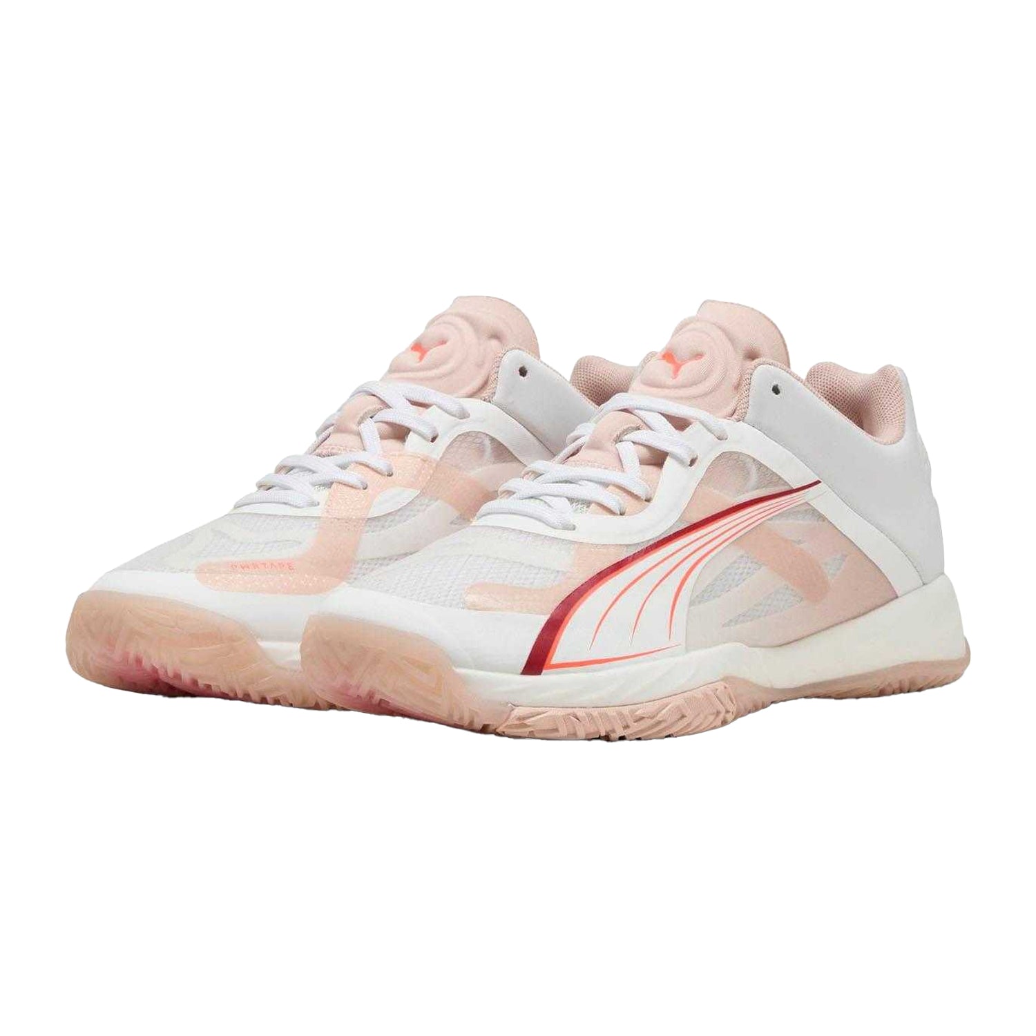 White - Close up - Puma Unisex Adult Accelerate Nitro SQD Trainers