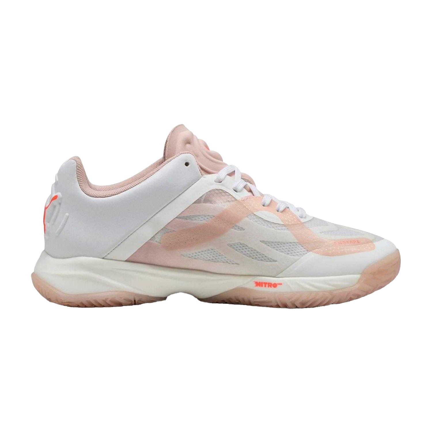White - Back - Puma Unisex Adult Accelerate Nitro SQD Trainers