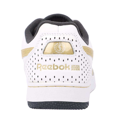 White Gold - Close up - Reebok Womens-Ladies BB 4000 II Leather Trainers