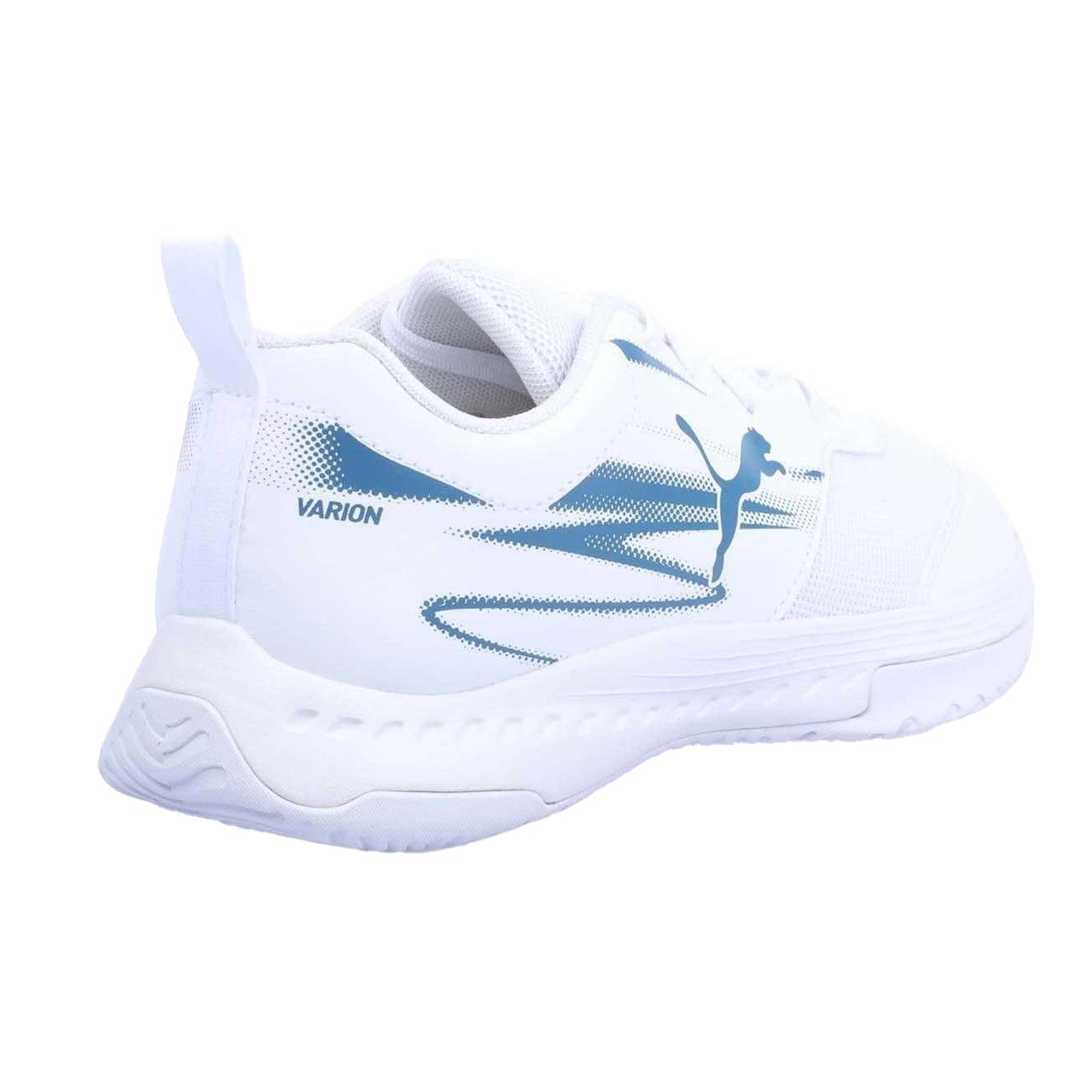 White - Back - Puma Childrens-Kids Varion II Trainers