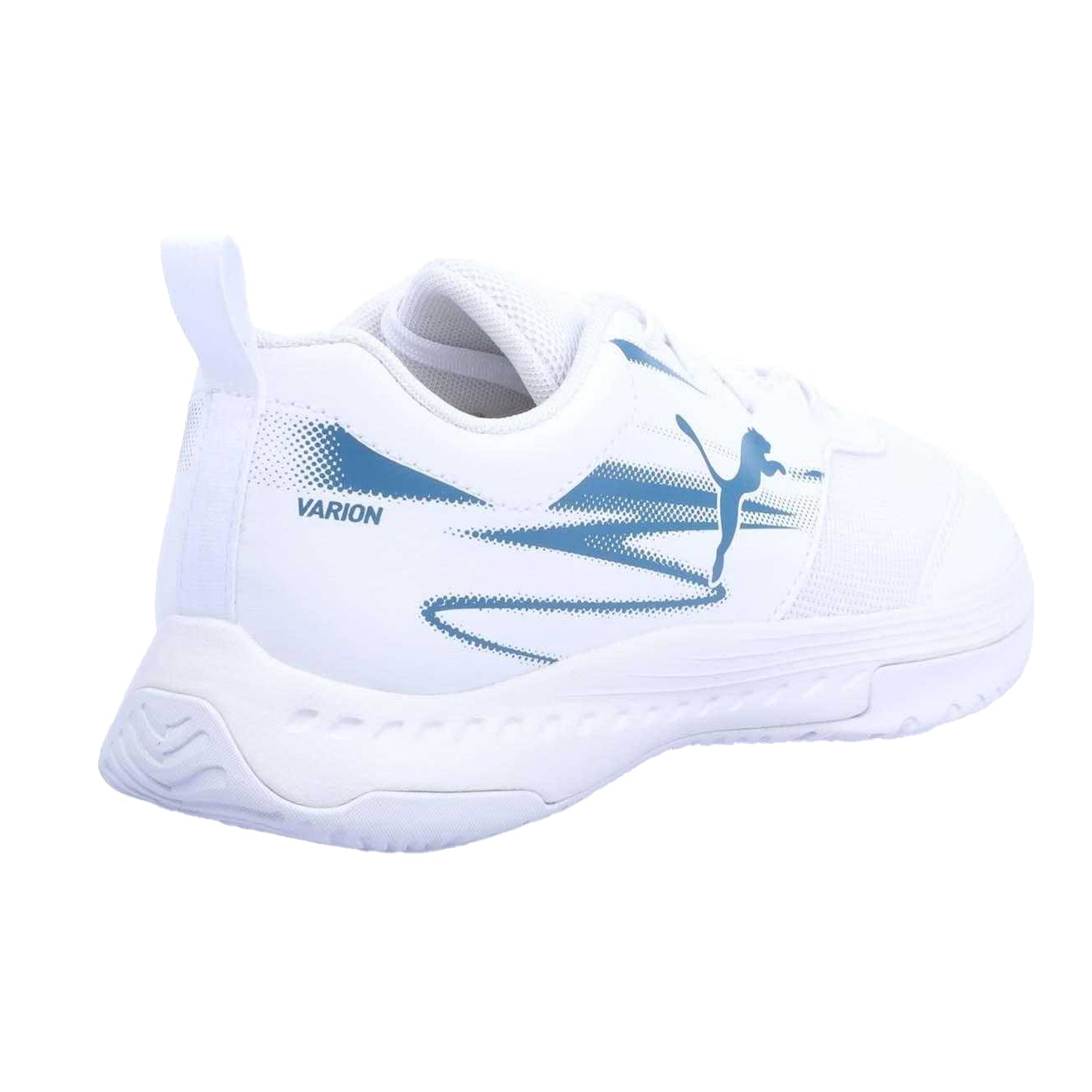 White - Back - Puma Childrens-Kids Varion II Trainers
