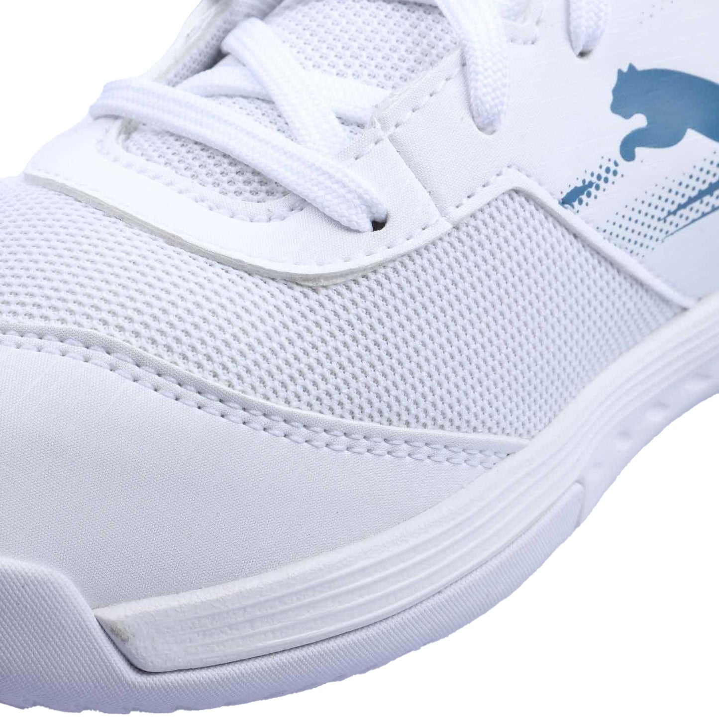 White - Pack Shot - Puma Childrens-Kids Varion II Trainers