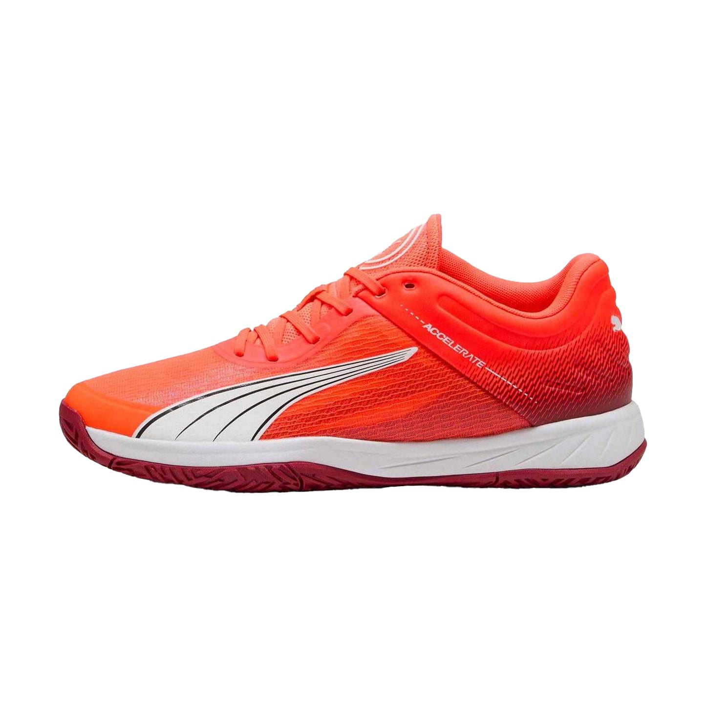 Red - Side - Puma Unisex Adult Accelerate Turbo Trainers