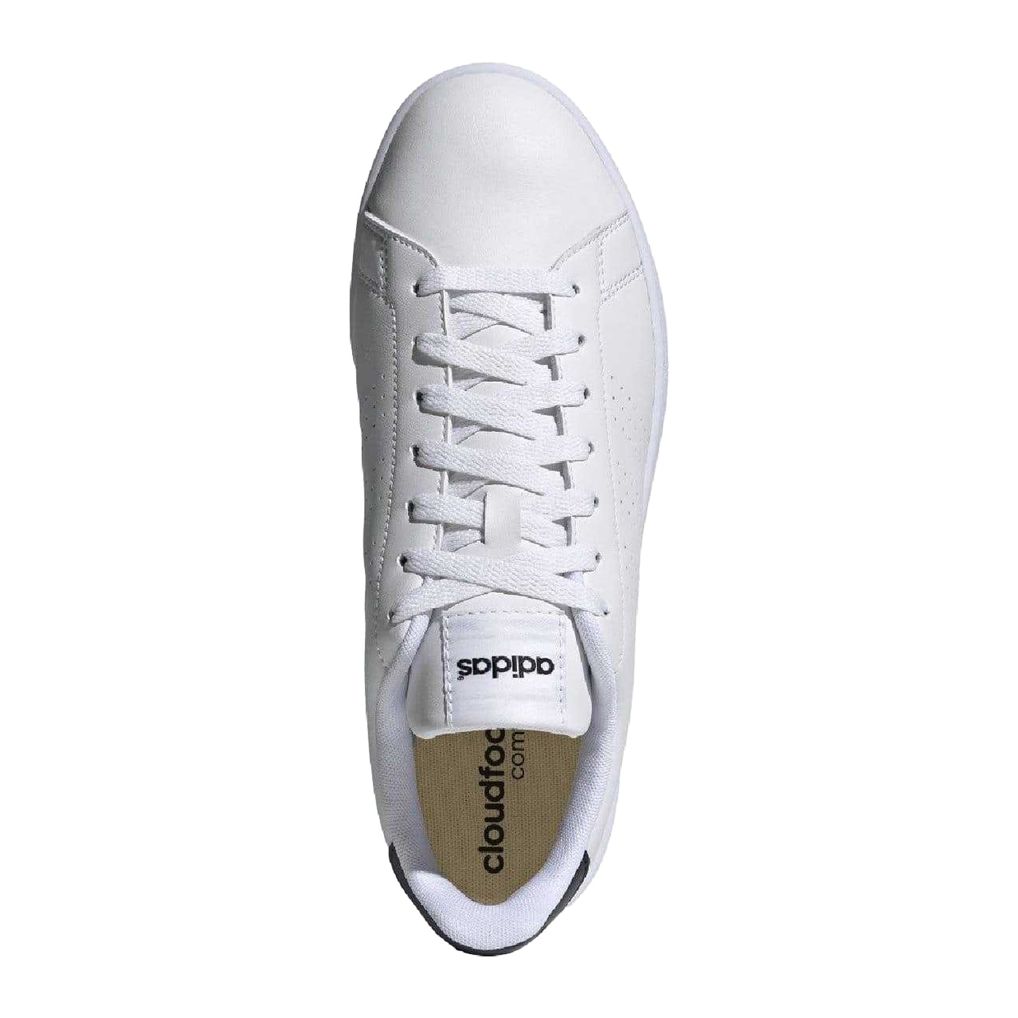 White-Navy - Lifestyle - Adidas Unisex Adult Advantage Trainers