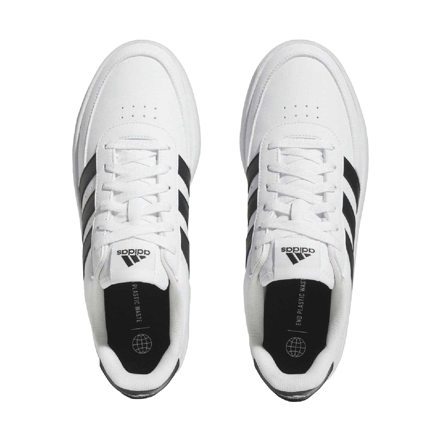 White - Side - Adidas Mens Breaknet 2.0 Trainers