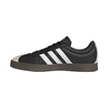 Black - Side - Adidas Unisex Adult VL Court 2.0 Suede Trainers