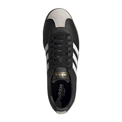 Black - Lifestyle - Adidas Unisex Adult VL Court 2.0 Suede Trainers