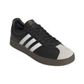 Black - Front - Adidas Unisex Adult VL Court 2.0 Suede Trainers