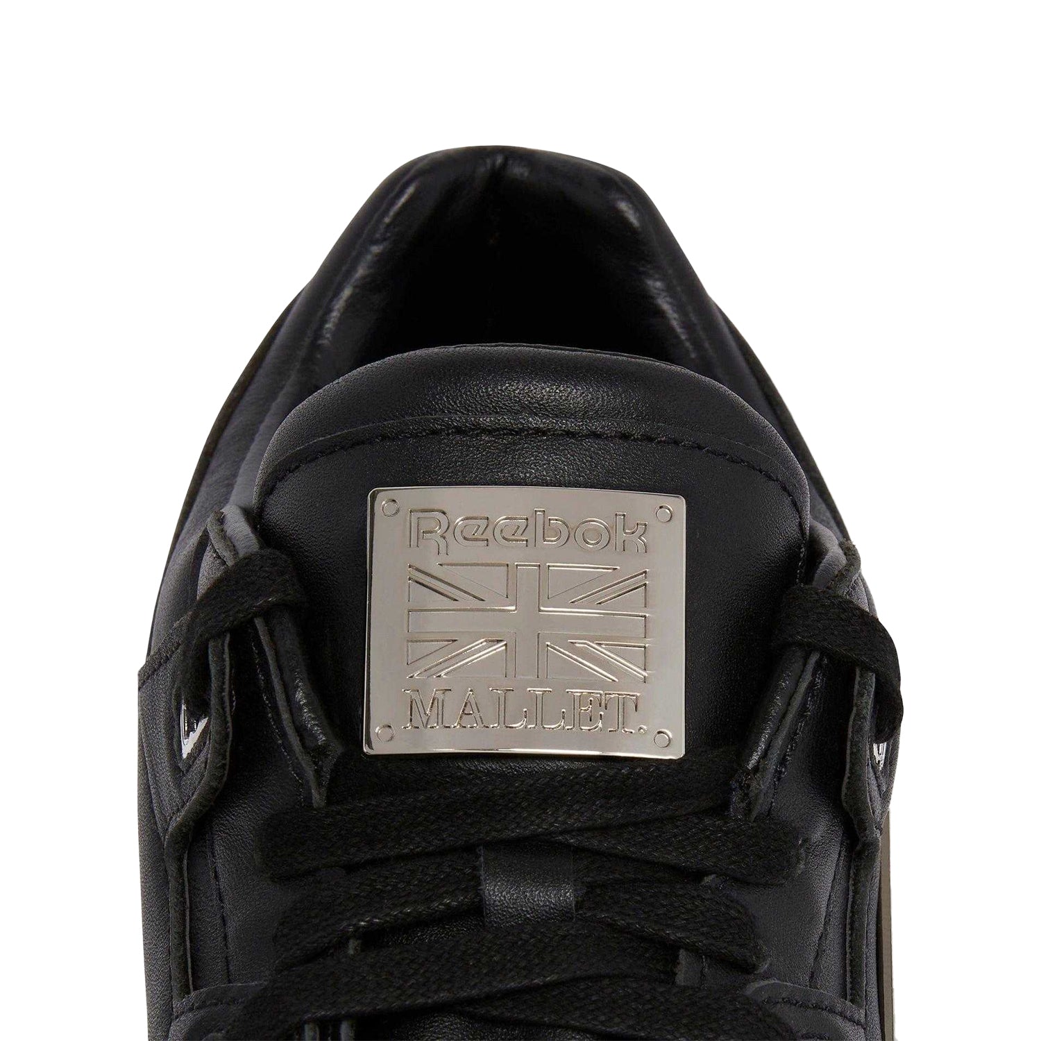 Black - Pack Shot - Mallet Mens Workout Reebok Leather Trainers