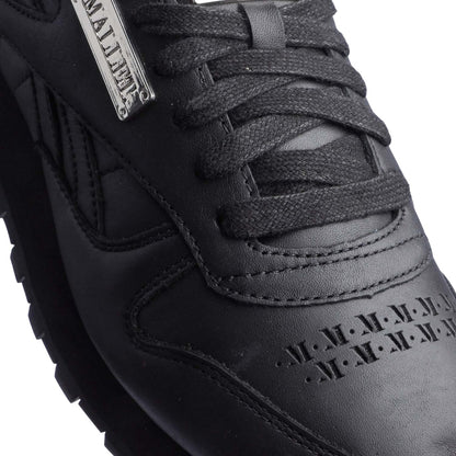 Black - Close up - Mallet Mens Classic Reebok Leather Trainers
