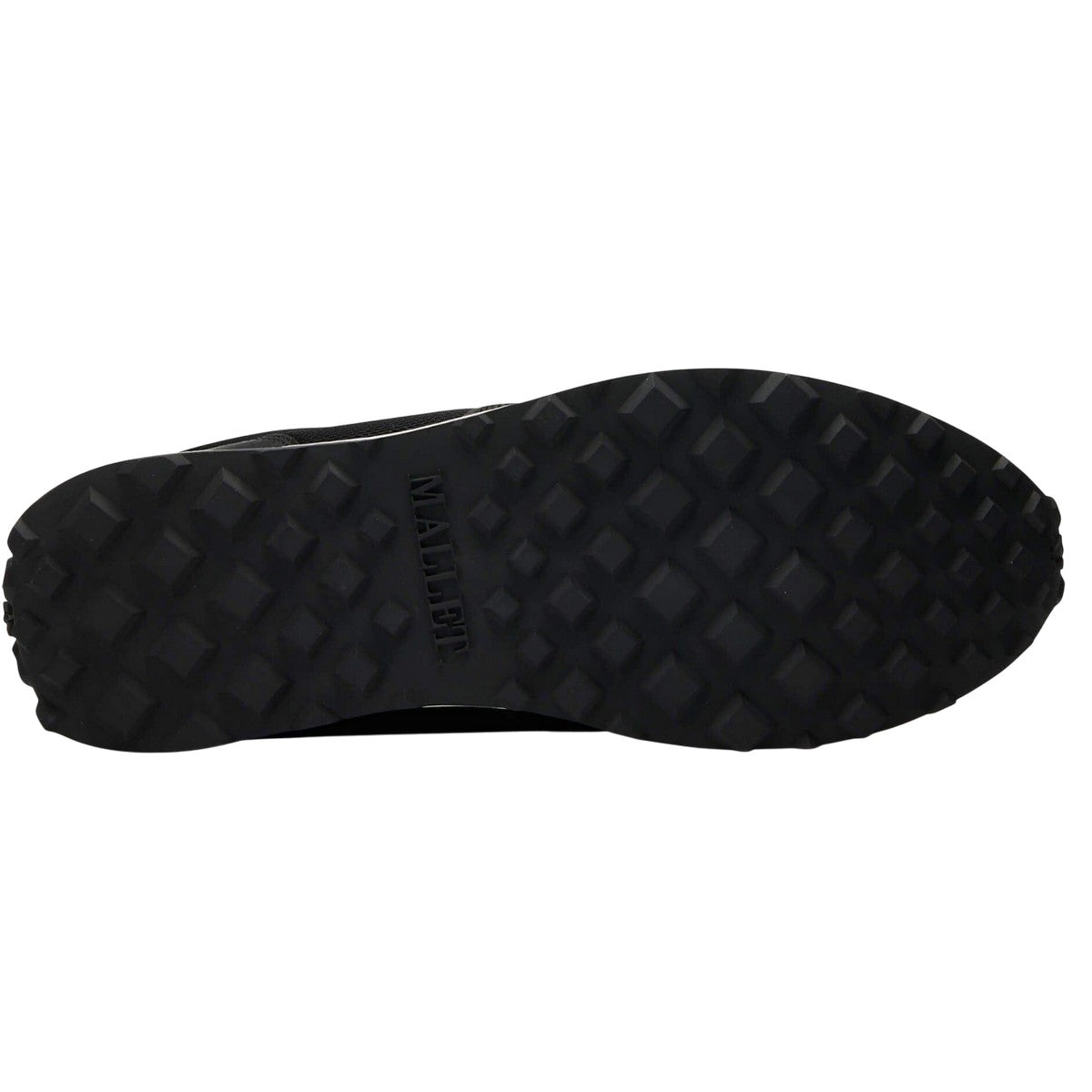 Charcoal - Side - Mallet Mens Caledonian Leather Trainers