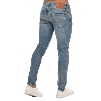 Blue - Back - Levis Womens-Ladies 512 Tapered Slim Jeans
