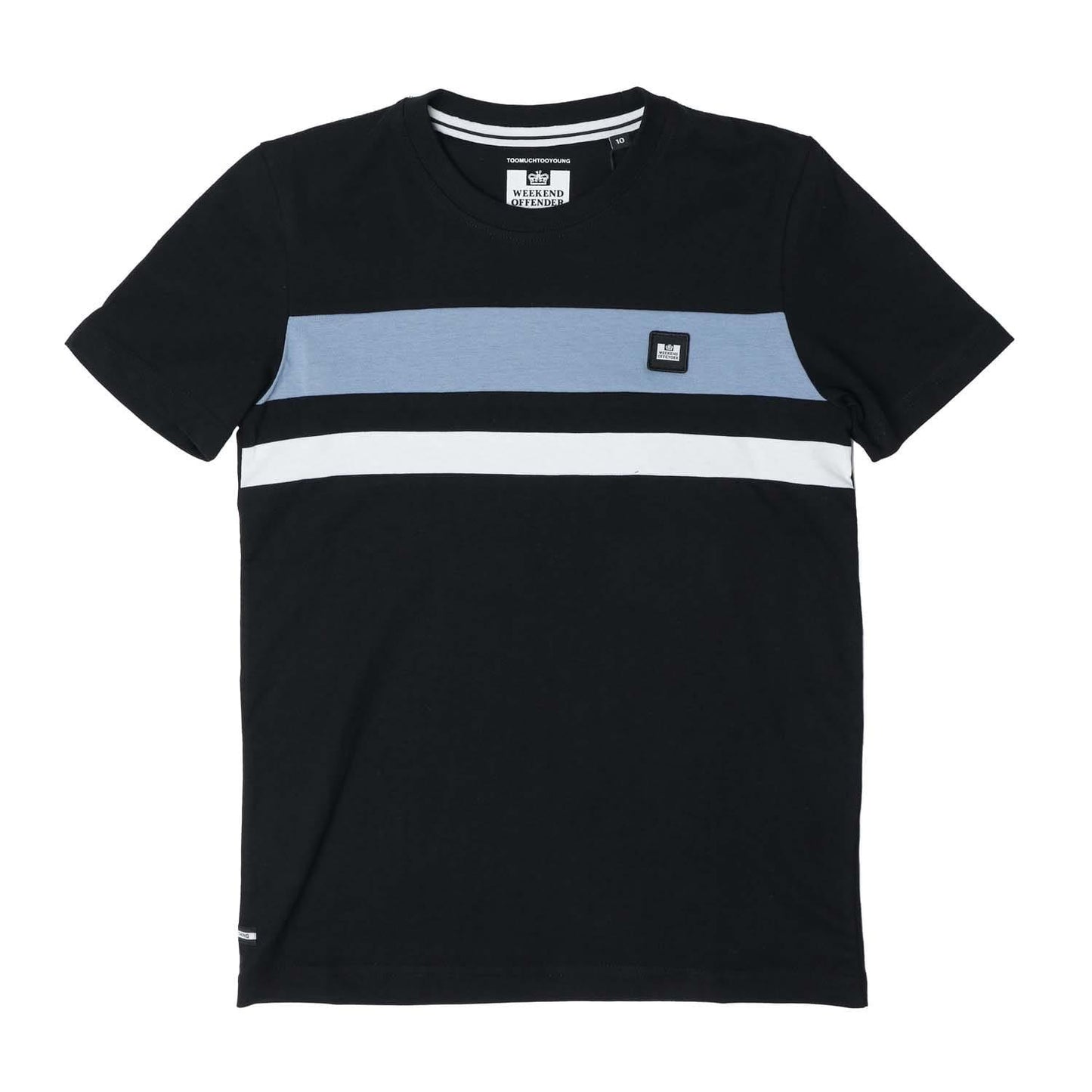 Black - Front - Weekend Offender Childrens-Kids Goldings Front Out T-Shirt