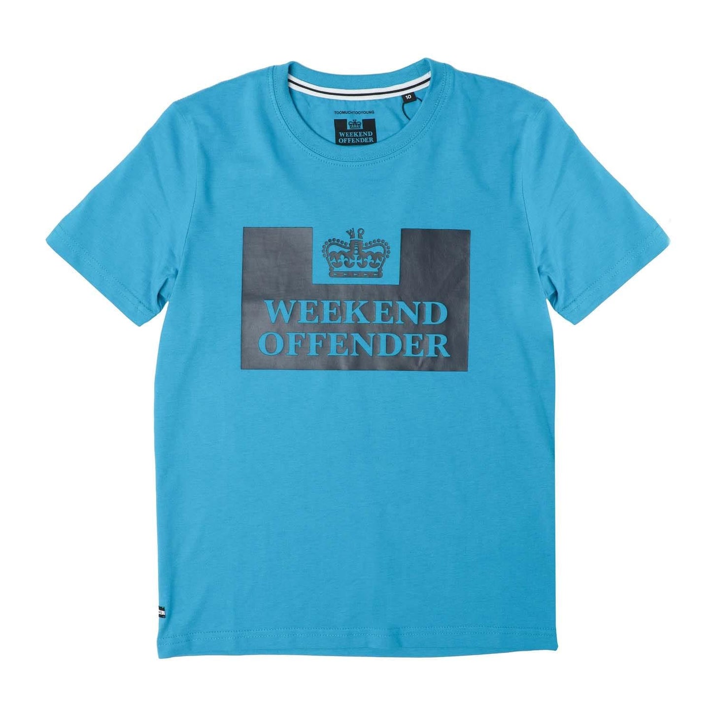 Navy - Front - Weekend Offender Childrens-Kids McMoney T-Shirt