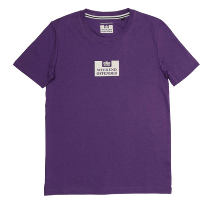 Purple - Front - Weekend Offender Childrens-Kids The Heights T-Shirt