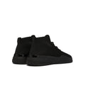Black - Back - Mallet Childrens-Kids Trainers