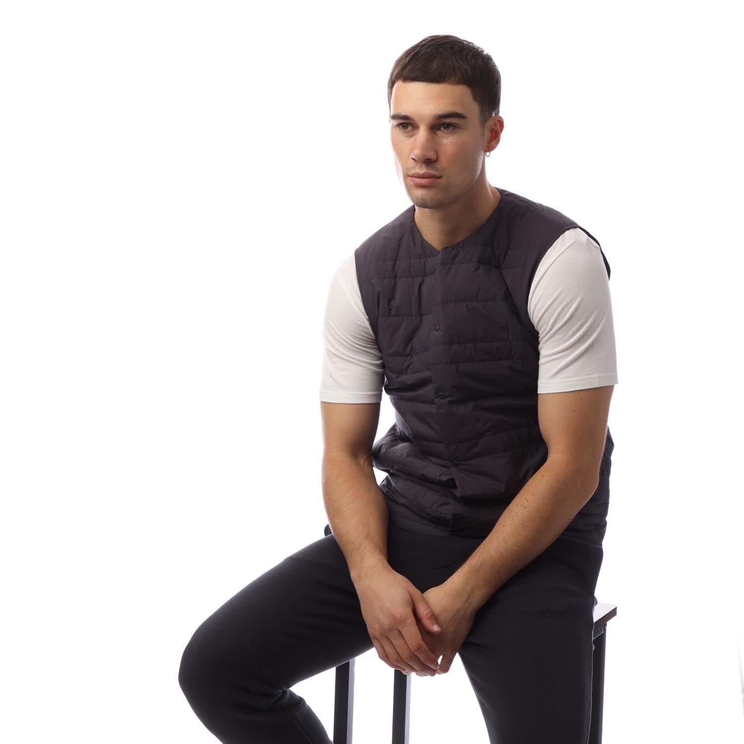 Purple - Lifestyle - Mizuno Mens Synthetic Down Gilet