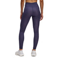 Blue - Back - Under Armour Womens-Ladies Motion Holiday Leggings