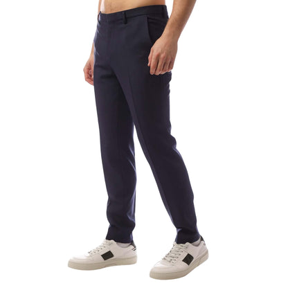 Dark Blue - Side - Hugo Mens Hesten Trousers