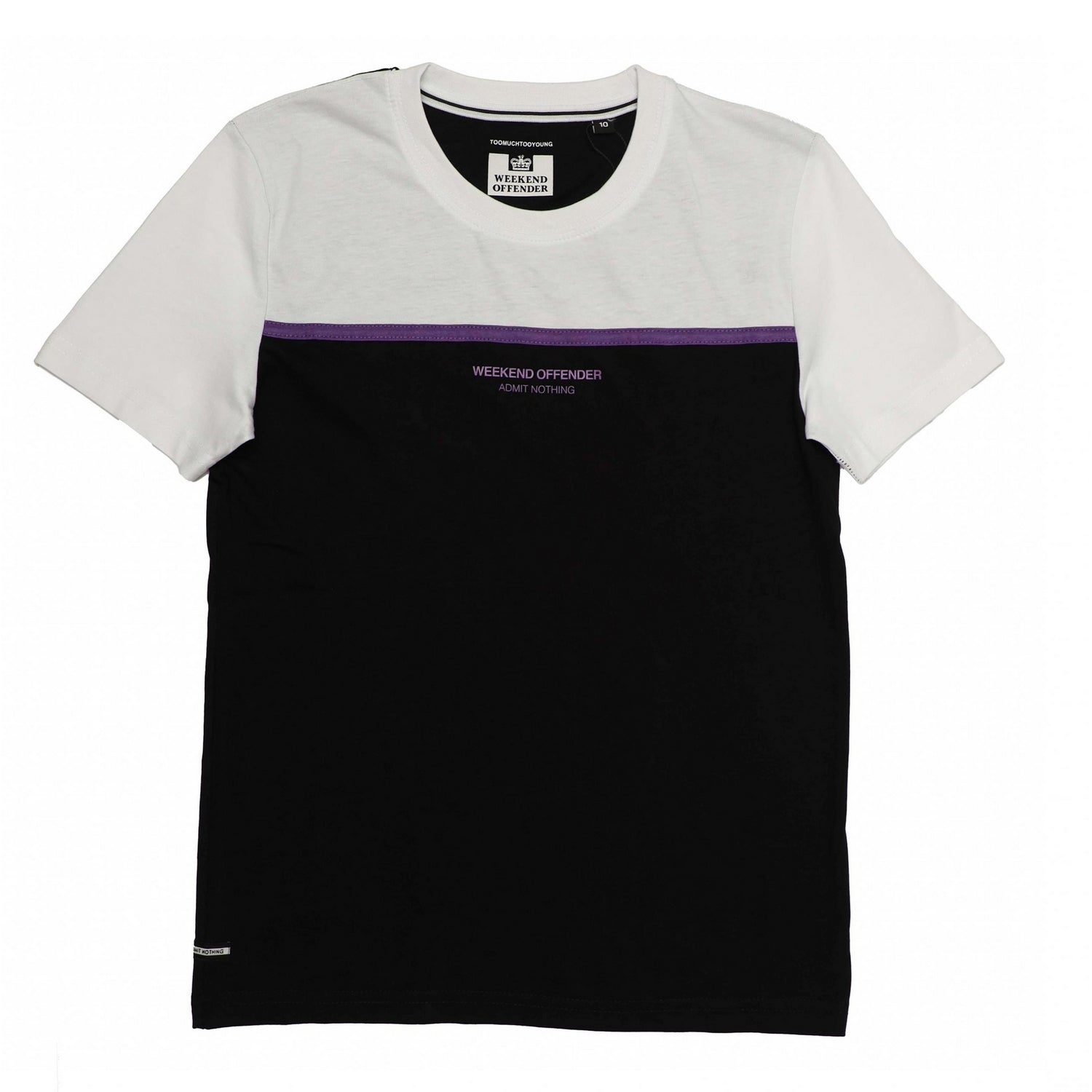 Black - Front - Weekend Offender Childrens-Kids Studio 54 T-Shirt