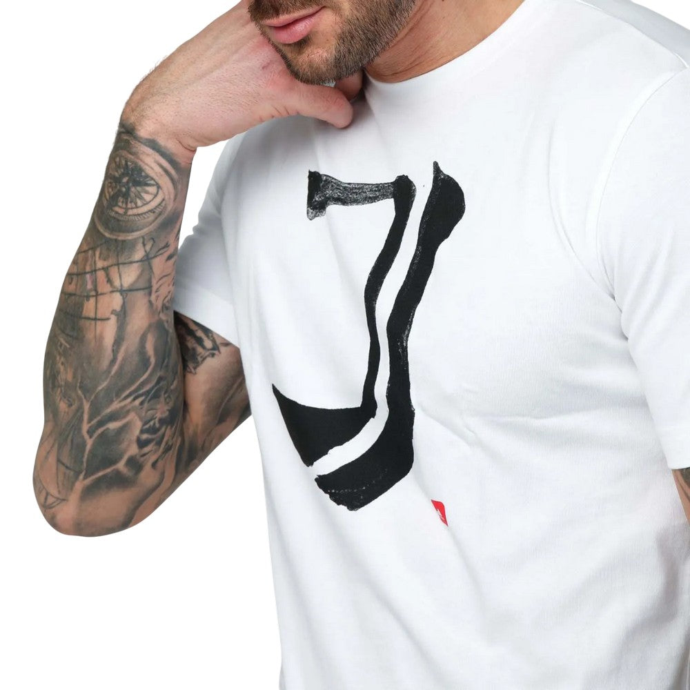 White - Side - Adidas Mens 2022-23 Chinese Story Juventus FC T-Shirt