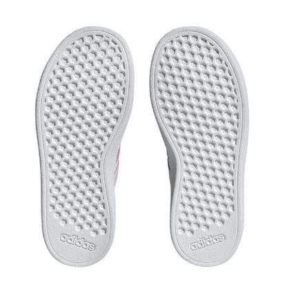 Pink - Pack Shot - Adidas Childrens-Kids Grand Court 2.0 Synthetic Leather Trainers