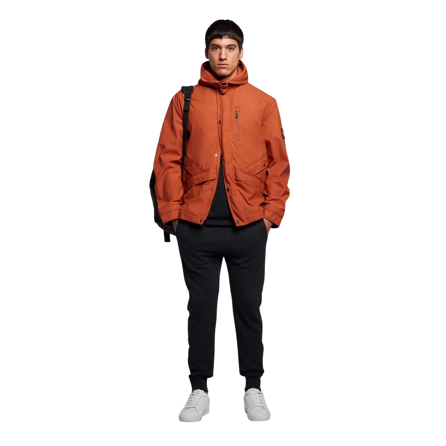 Orange - Lifestyle - Lyle & Scott Mens Hooded Jacket