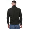 Khaki Green - Back - Mercery Mens Amonwoods Waffle Full Zip Sweatshirt