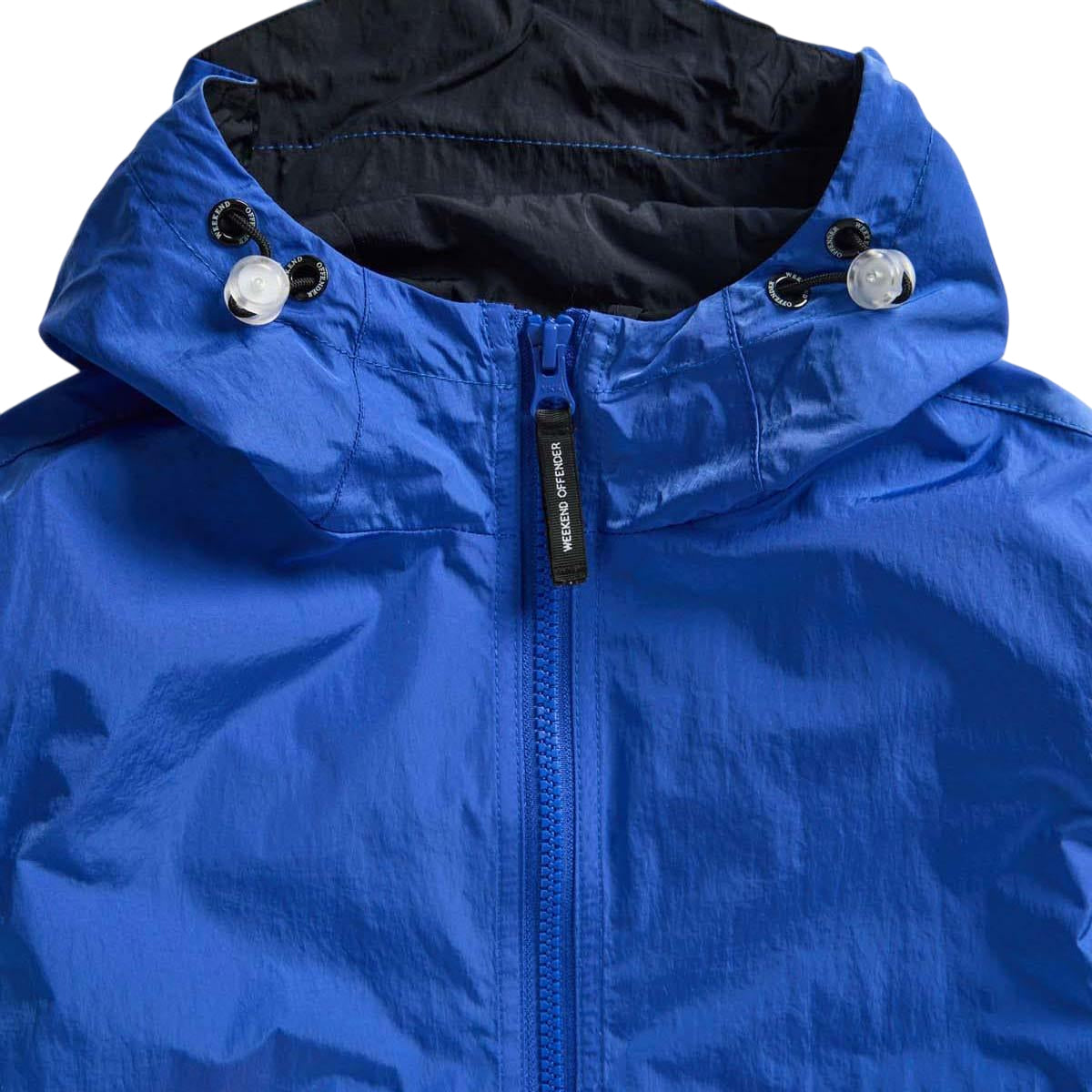 Blue - Side - Weekend Offender Childrens-Kids Parissa Stand Out Jacket