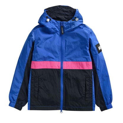 Blue - Front - Weekend Offender Childrens-Kids Parissa Stand Out Jacket