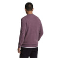 Purple - Back - Lyle & Scott Mens Lambswool Round Neck Jumper