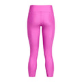 Pink - Back - Under Armour Womens-Ladies Ankle Length High Rise Leggings