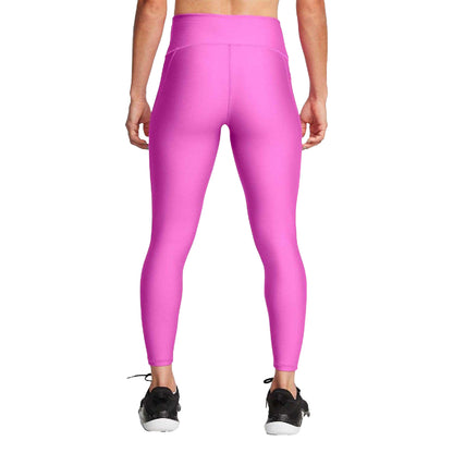 Pink - Pack Shot - Under Armour Womens-Ladies Ankle Length High Rise Leggings