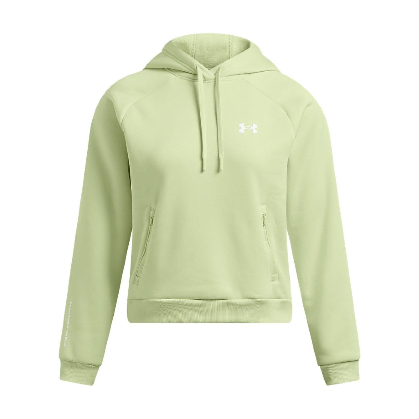 Green - Front - Under Armour Womens-Ladies Pro Fleece Hoodie