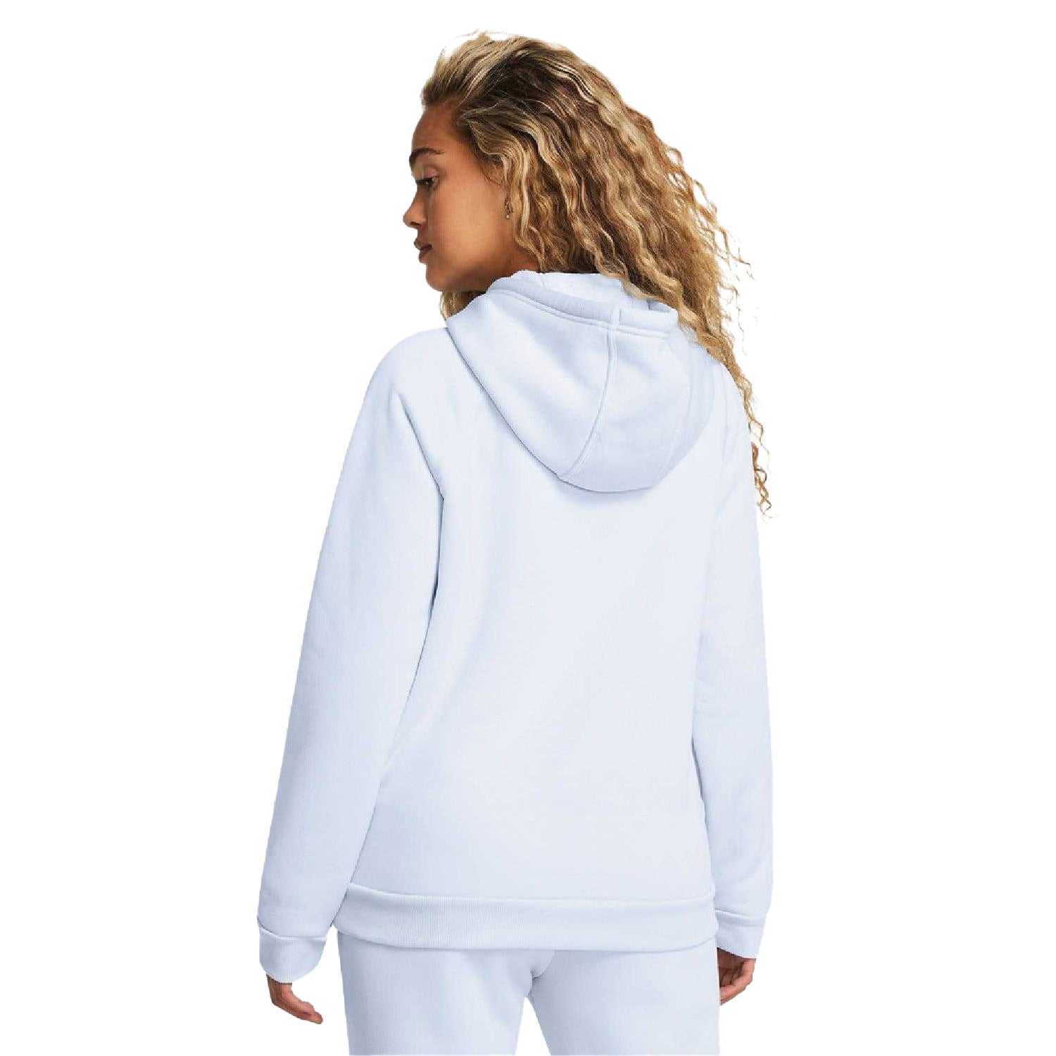Blue - Back - Under Armour Womens-Ladies Fleece Hoodie