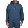 Navy - Side - Mallet Mens Graphic Loopback Hoodie