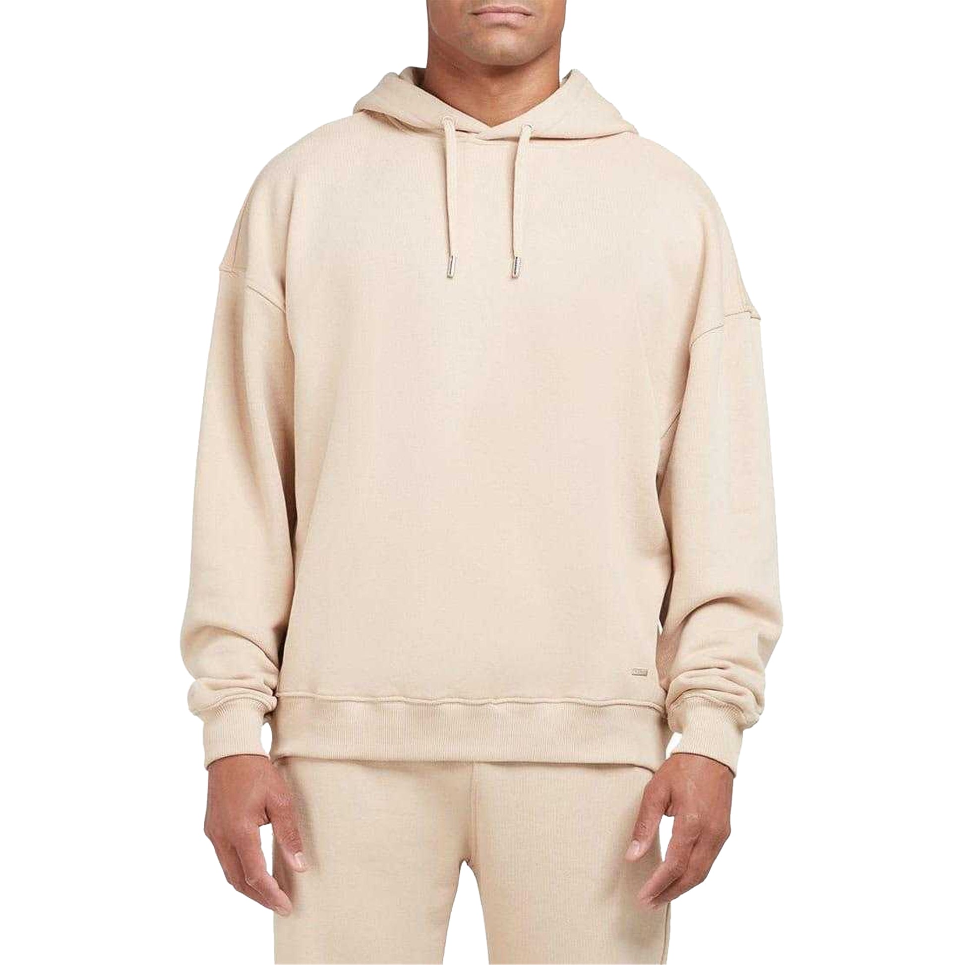 Sand - Side - Mallet Mens Graphic Loopback Hoodie