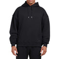 Black - Side - Mallet Mens Graphic Loopback Hoodie