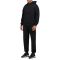 Black - Lifestyle - Mallet Mens Graphic Loopback Hoodie