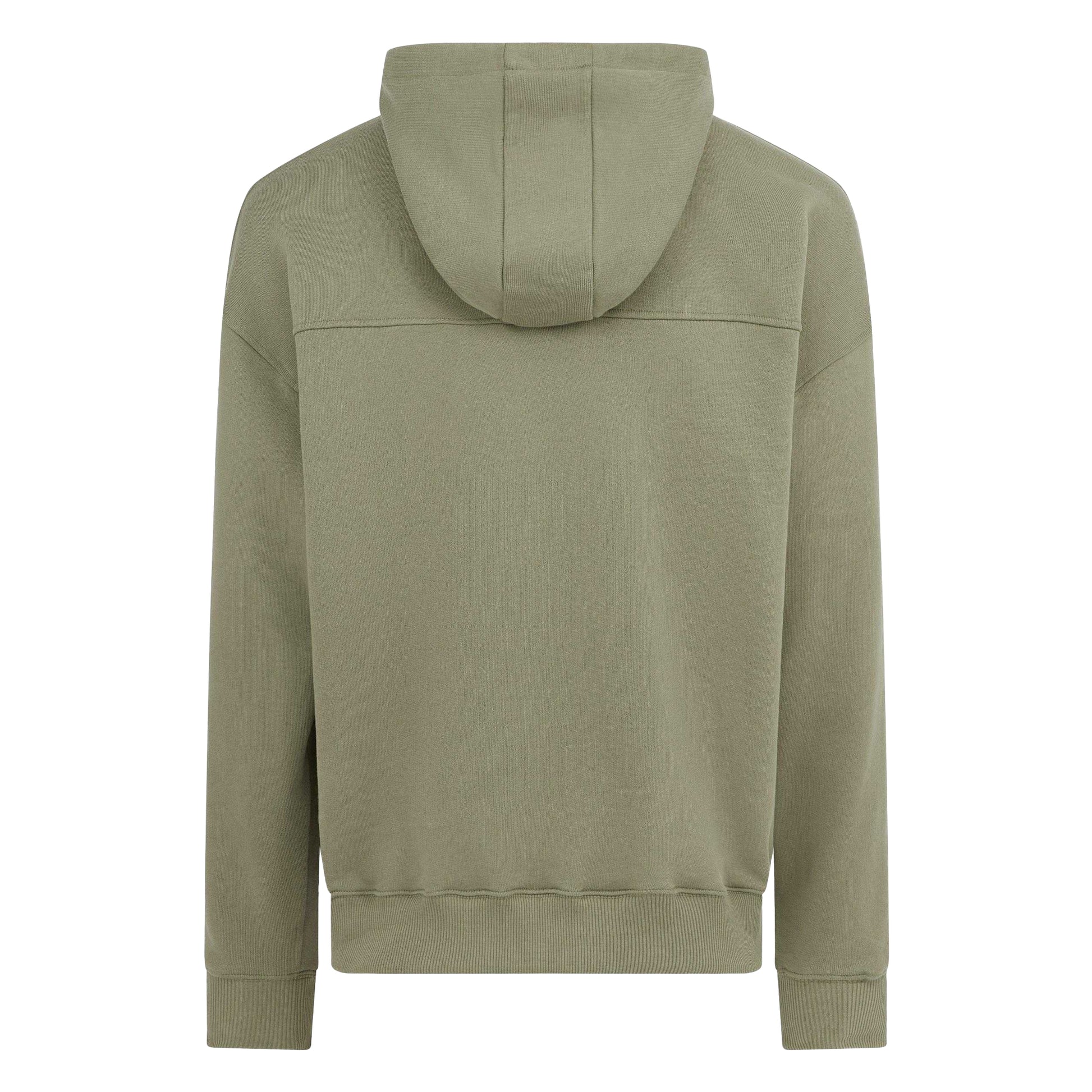 Green - Back - Mallet Mens Graphic Loopback Hoodie