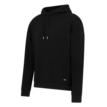 Black - Front - Mallet Mens Graphic Loopback Hoodie