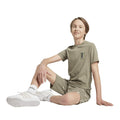Grey - Close up - Adidas Childrens-Kids Jude Bellingham Shorts