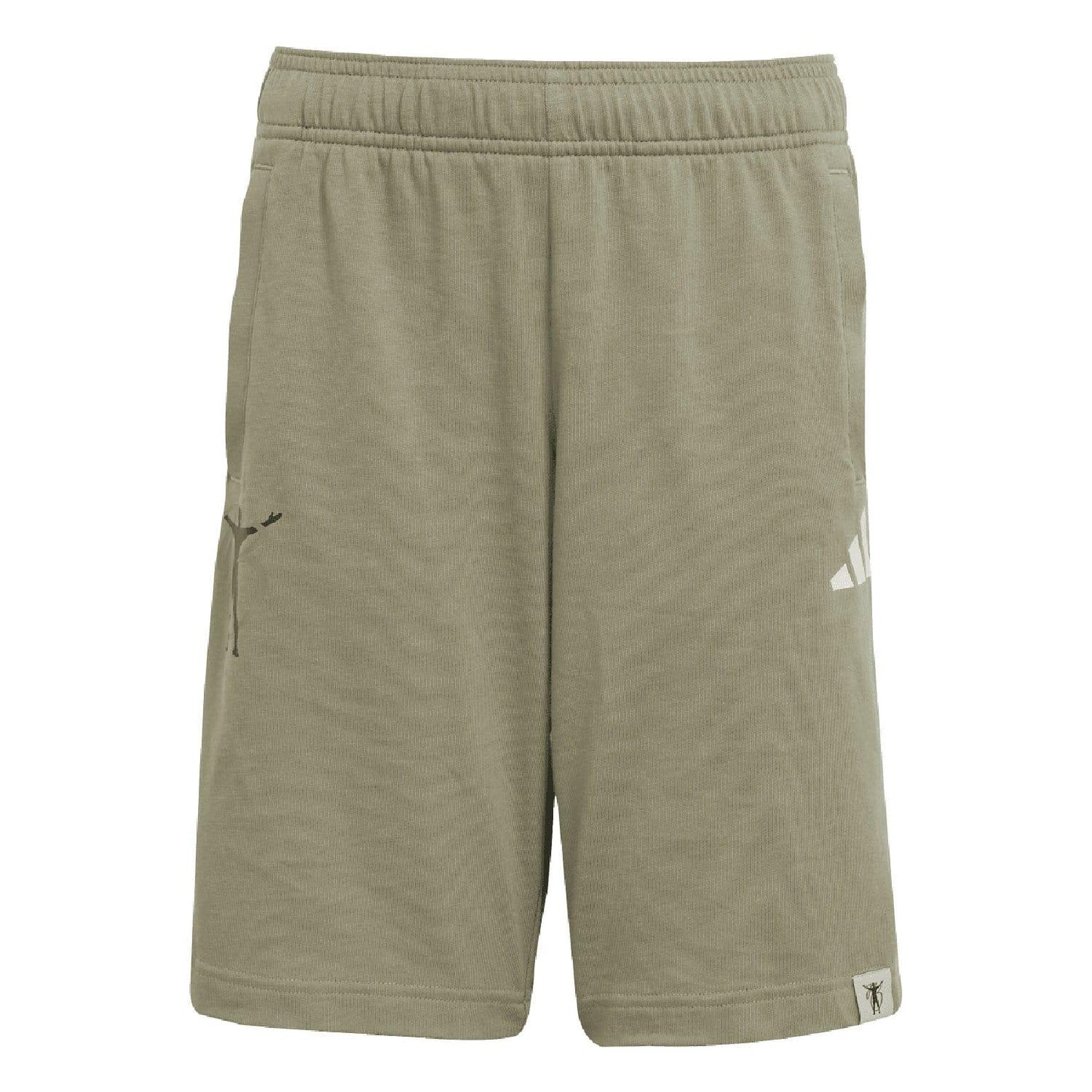 Grey - Front - Adidas Childrens-Kids Jude Bellingham Shorts