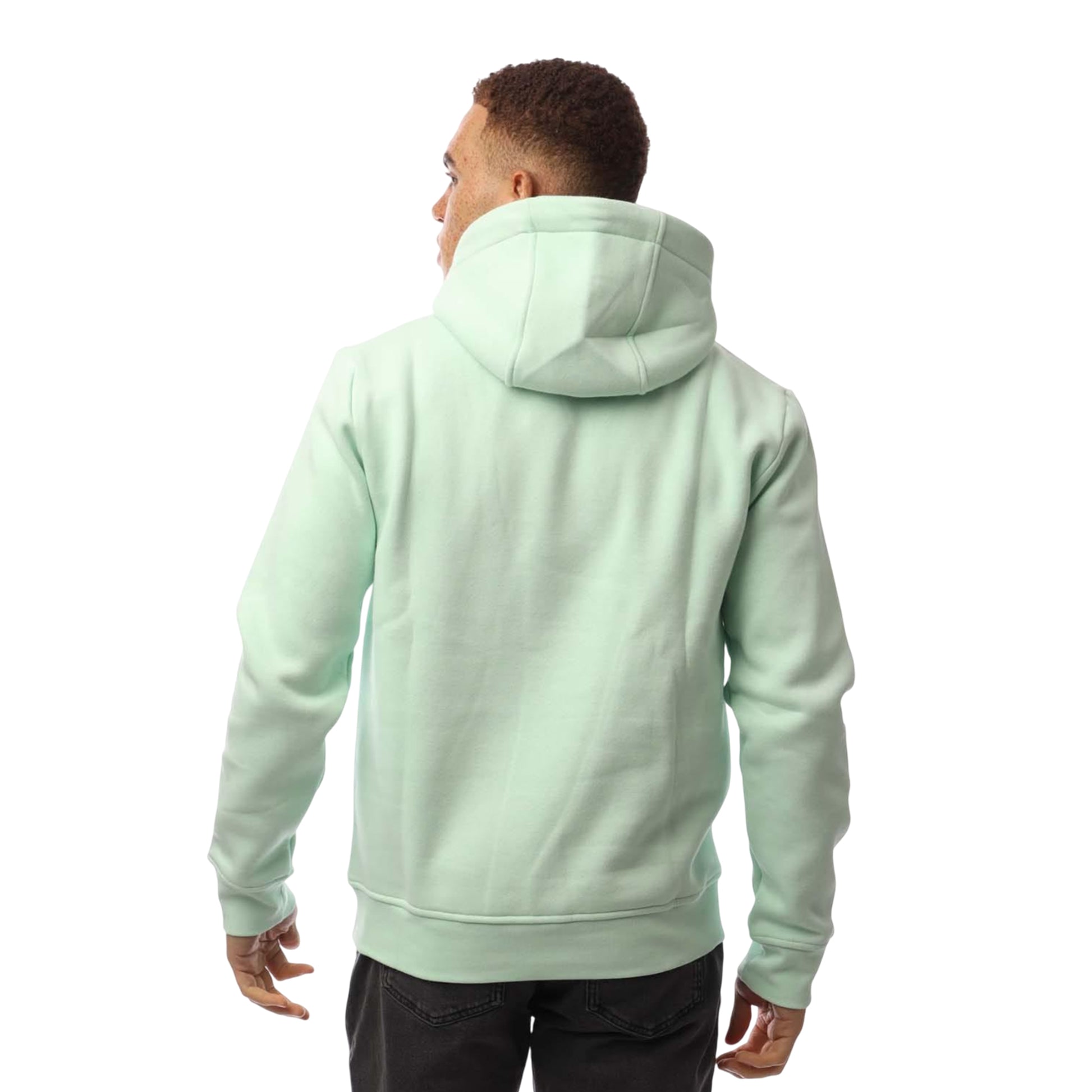 Green - Back - Mallet Mens Jasper Global Hoodie