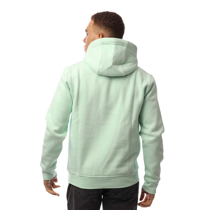 Green - Back - Mallet Mens Jasper Global Hoodie