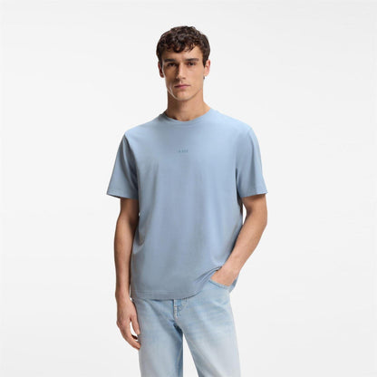 Blue - Back - Boss Mens Tchup T-Shirt