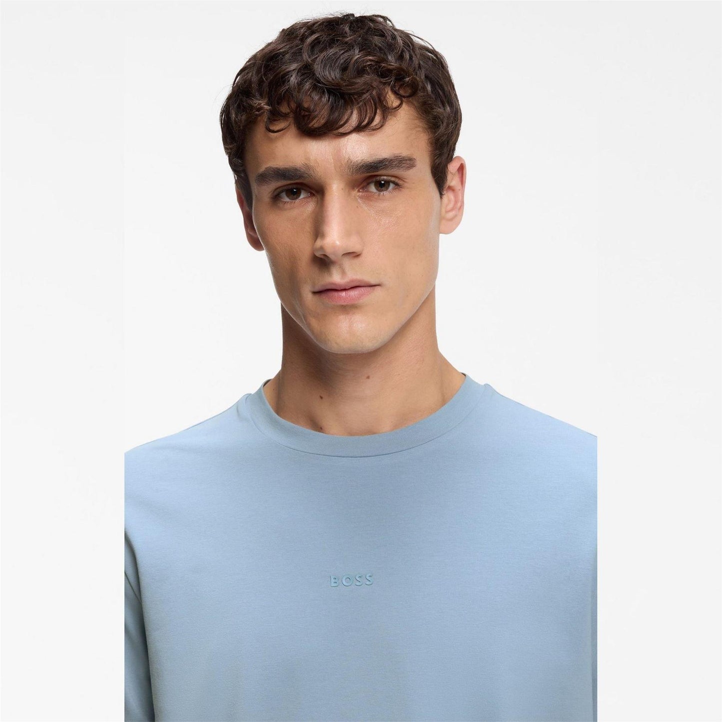 Blue - Side - Boss Mens Tchup T-Shirt